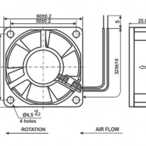 Ventilator DS-6025 24VDC - Img 2