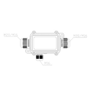 Vodootporna razvodna kutija za spajanje 3 kabla IP68 (0.5-2.5mm²) - Img 4