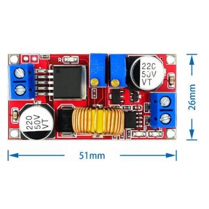 XL4015 DC-DC Buck Konvertor 5A 75W - Podesivi Regulator Napona - Img 4