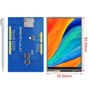 3.5" TFT LCD Touch Screen Display 480x320 za Arduino Uno/Mega