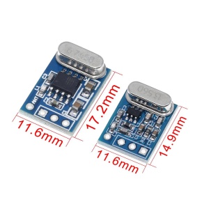 433MHz Bežični RF Modul Komplet ASK Predajnik SYN115 + Prijemnik SYN480R za Arduino - Img 3