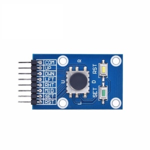 5D Joystick Modul sa Tasterima za Arduino i ESP32 (7 kanala) - Img 4