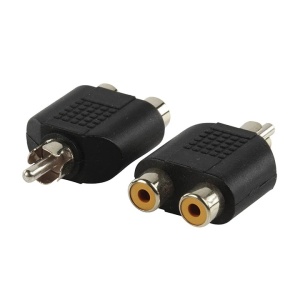 Adapter RCA M-2xRCA F