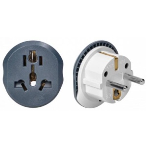 Adapter strujni Euro utikač-univerzalne utičnice (US+AU+UK)