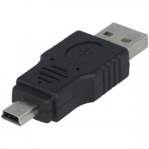 Adapter USB2.0 A muški-mini USB B muški