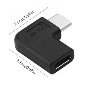 Adapter USB3.1 C M-USB3.1 C F ugaoni desni - Img 2