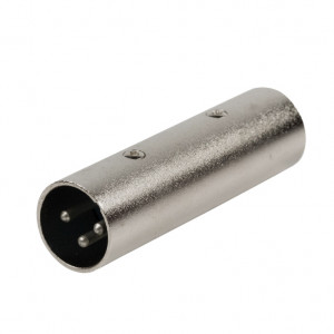 Adapter XLR 3P M-XLR 3P M