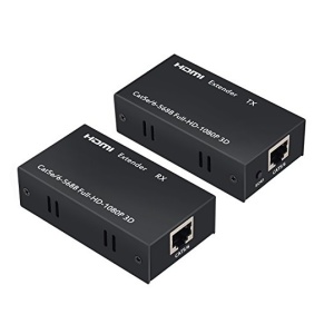 Aktivni HDMI Extender Ekstender do 60m preko LAN mrežnog kabla Cat5e/Cat6 1080p