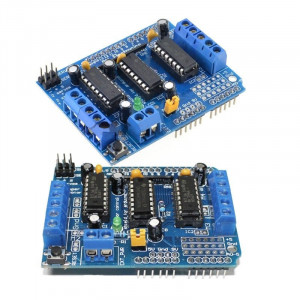 Arduino L293D Motor Drajver Šild (Shield) za DC i Steper Motore – Kontroler Motora - Img 4