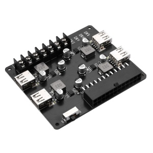 ATX Adapter Modul za Napajanje sa 4x USB Brzo Punjenje (3.3V-12V) - Adapter Ploča za Računarsko Napajanje - Img 10