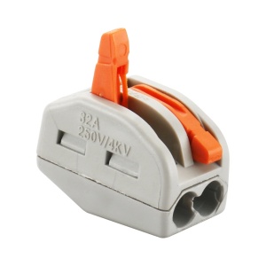 Brza spojnica za kablove sa polugom – Dvopolna klema 0.08-4mm² (32A/400V) - Img 7