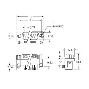 D-Sub 15 M print - Img 2