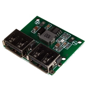 DC-DC Step-Down Buck Konvertor 6-24V na 5V 3A sa Dual USB izlazom (HW-681)