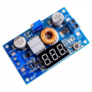 DC-DC Step-Down Regulator Napona XL4015 5A 75W sa Voltmetrom - Img 4