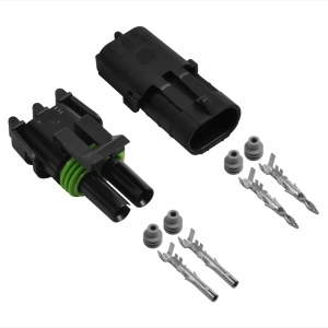 Delphi Weather Pack konektor 2-pinski - Vodootporni set sa terminalima