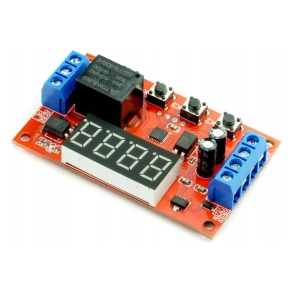 Digitalni Vremenski Relej Tajmer 12V - Programabilni Modul sa LED Displejom - Img 4