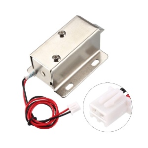 Elektromagnetna Solenoid Brava 12V 600mA (54x41x28mm) - Elektronska Brava sa Jezičkom za Ormariće i Fioke - Img 6