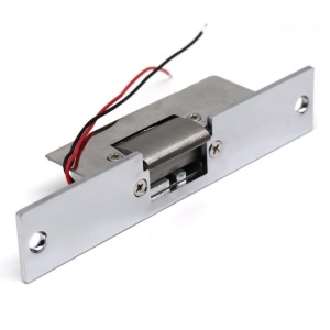 Elektromagnetni prihvatnik za vrata 12V DC – uska električna brava (150x28mm)