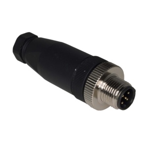Industrijski M12 Konektor Muški 5-pinski - PG7, 4A, 250V (Za kabl)