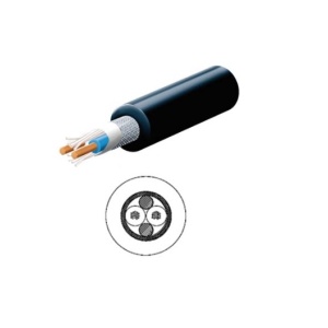 Kabl mikrofonski 2x0.14mm2 crni