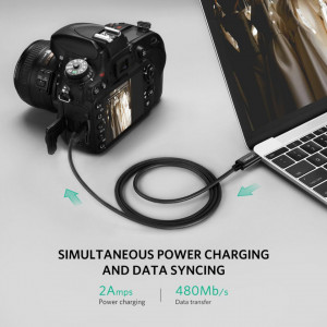 Kabl USB C muški-mini USB B muški 1.0m - Img 4