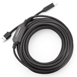 Kabl USB2.0 A M-USB B M (sa pojačavačem) 10m - Img 2