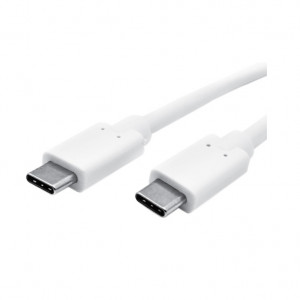 Kabl USB3.1 C muški-USB3.1 C muški beli 1.0m - Img 1