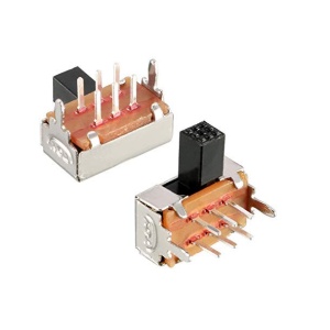 Klizni Prekidač Horizontalni SK-22D02 2P2T 6-pin 2-pozicije