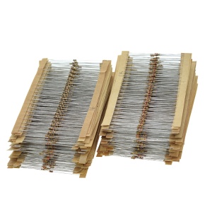 Komplet Ugljenoslojnih Otpornika 1/8W (1Ω - 10MΩ) - 2600 komada / 130 vrednosti u kutiji - Img 6