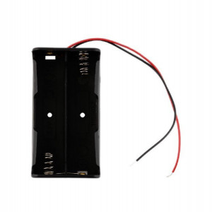 Kućište za dve 18650 baterije sa žicama (3.7V - 7.4V) - Img 2