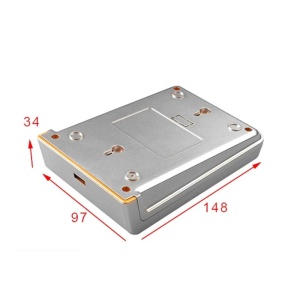 Kutija plastična 148x97x34mm IP54 (za kontrolu pristupa) metalik - Img 3
