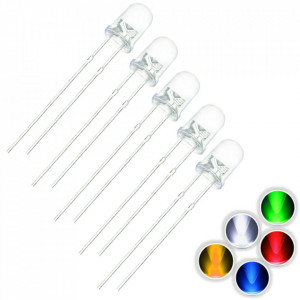 LED dioda 5mm multikolor BLINK - Img 4