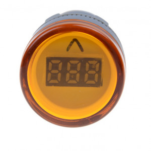 LED voltmetar 60-500VAC 22m žuti - Img 3