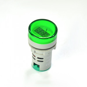 LED voltmetar 60-500VAC 22mm zeleni - Img 6