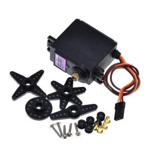 MG996R 360 stepeni Servo Motor sa Metalnim Zupčanicima - Digitalni High Torque za Arduino - Img 5
