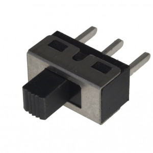 Minijaturni Klizni Prekidač SS12D10 ON-ON (3 pina) 3A 250V - Img 2