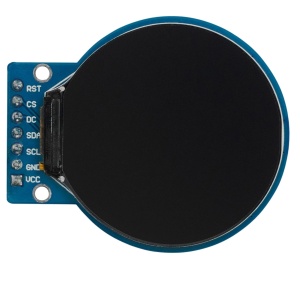 Okrugli TFT LCD Displej Modul 1.28" 240x240 GC9A01 4-pin SPI - Img 4