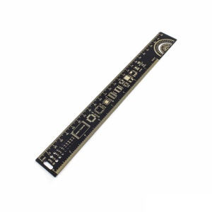PCB Lenjir 25cm (10") - Multifunkcionalni Inženjerski Alat sa SMD Referencama - Img 1