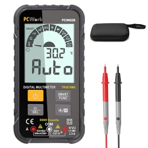 PCWork PCW02B Smart Digitalni Multimetar True RMS – 6000 tačaka