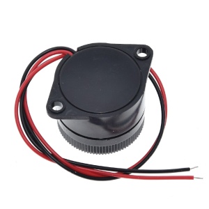 Piezo Zujalica 3-24V DC 90dB 3.7KHz sa Žicama i Ušicama - za Alarm i Signalizaciju - Img 3