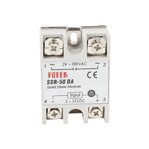 Poluprovodnički Solid State Relej SSR-50 DA 50A (3-32VDC / 24-380VAC) - Img 2