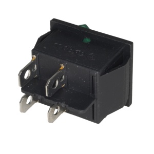 Prekidač 30X22mm 2xon-off 16A 250VAC zeleni - Img 2