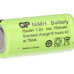 Punjiva Baterija GP 75AAH NiMH 1.2V 750mAh (2/3 AA format)