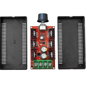PWM Regulator Brzine DC Motora 10V-50V 40A 2000W sa kućištem - Img 3