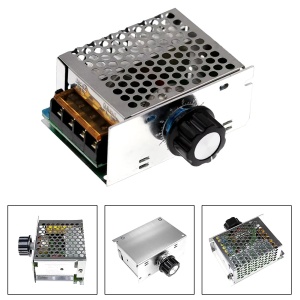 PWM Regulator Brzine DC Motora 20A (9V-60V) sa Kućištem - Img 1