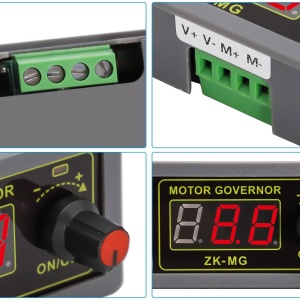 PWM Regulator Brzine DC Motora 5V-30V 5A sa Displejom ZK-MG - Img 5