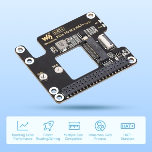 RaspberryPi 5 PCIe na M.2 adapter