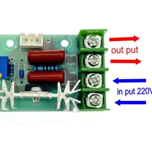 SCR Regulator Napona 220V 2000W – Dimer i Kontroler Brzine Motora - Img 3