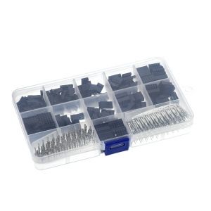 Set Dupont Konektora 2.54mm u Kutiji – Komplet 620 Delova (Kućišta i Krimp Pinovi) - Img 4