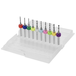 Set Karbidnih Mikro Burgija za PCB i CNC (1.1mm - 2.0mm) 10 komada - Img 2